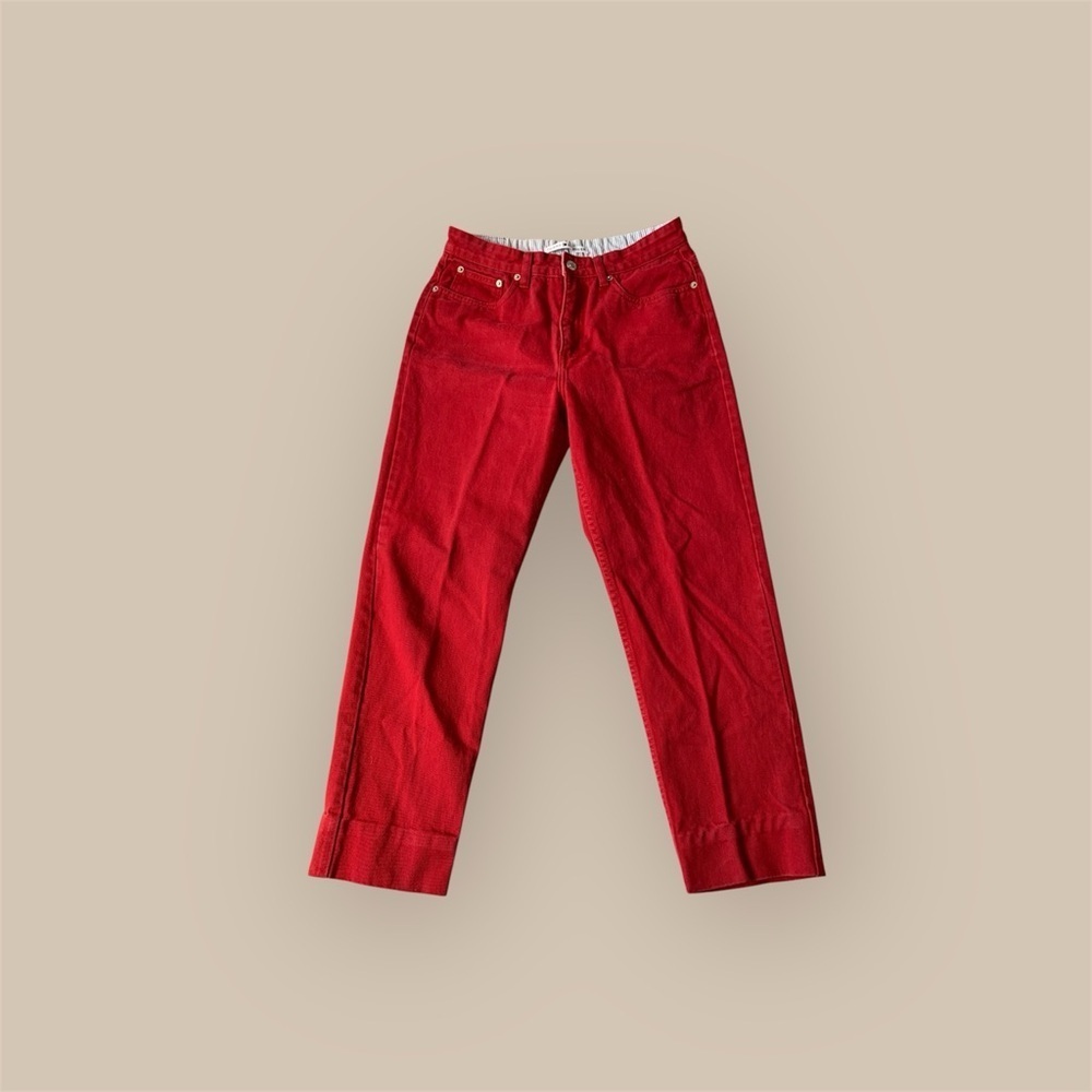 Vintage Tommy Hilfiger Red Pants